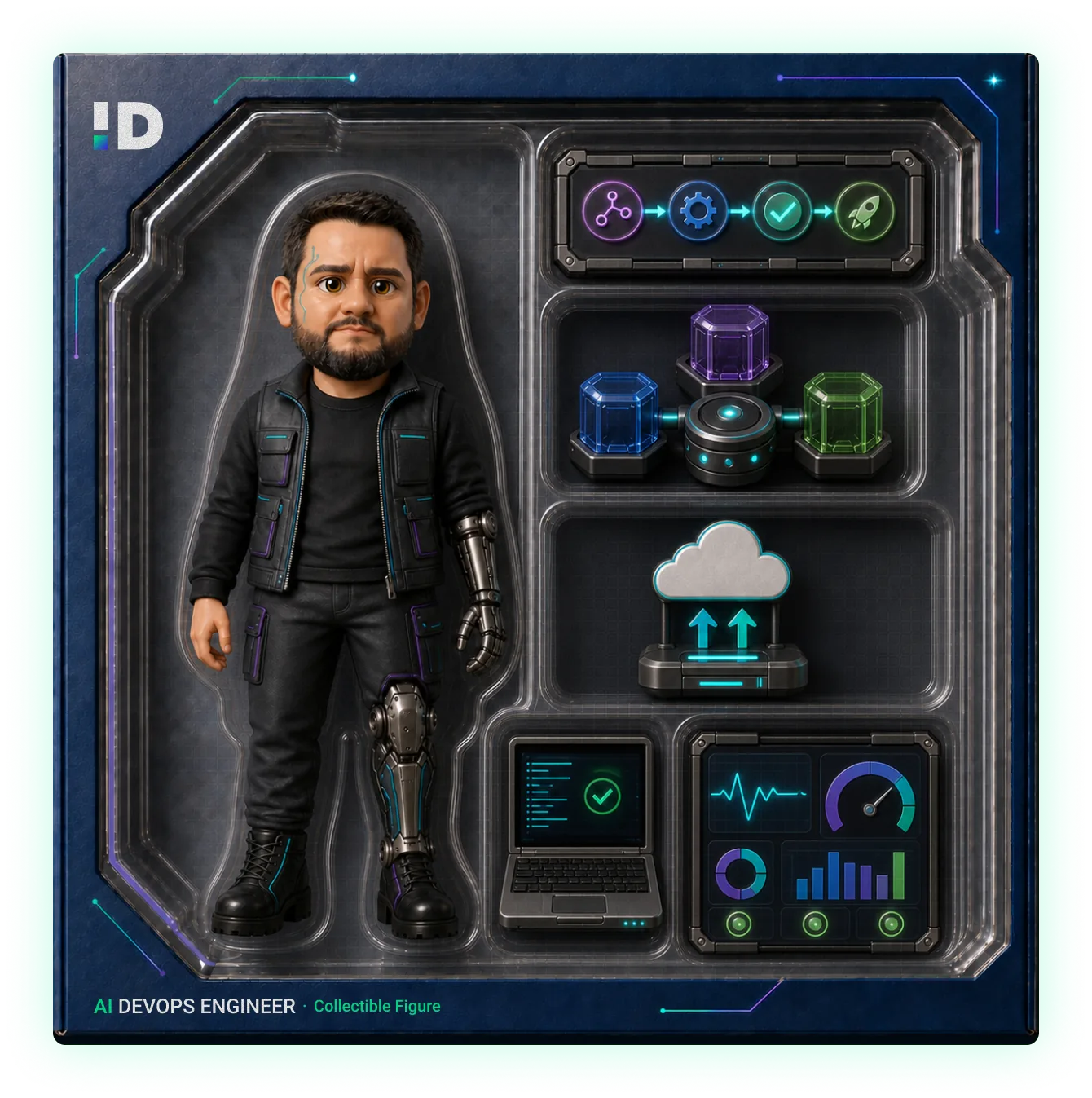 Delivery Engine collectible figure