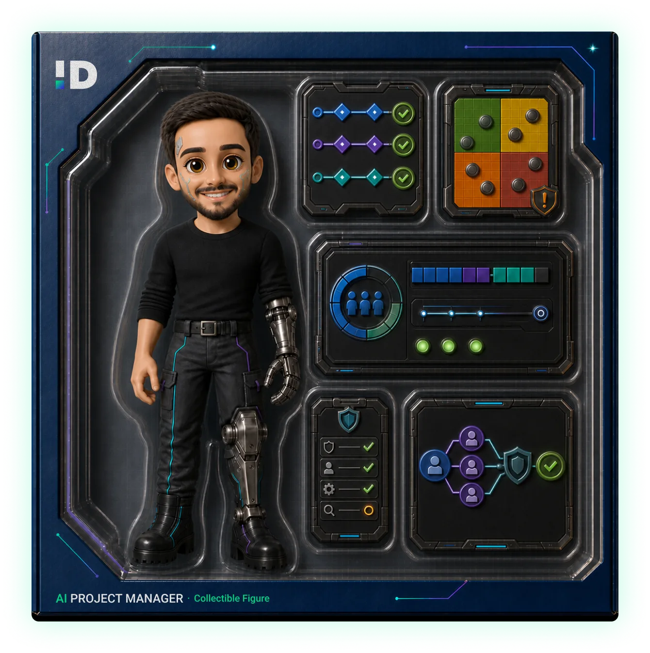 Risk Navigator collectible figure